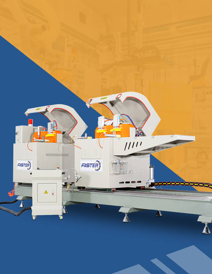 Máy cắt nhôm 2 đầu